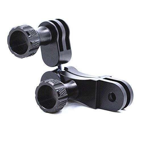 JEERUI Aluminum Alloy Arm Mount Ball Joint Mount 360 Degree Swivel Rotating Tripod Adapter for Gopro Hero 6/Hero 5 Black/Hero 4 Session/Hero 4 3+ 3 2 SJCAM Xiaomi Yi