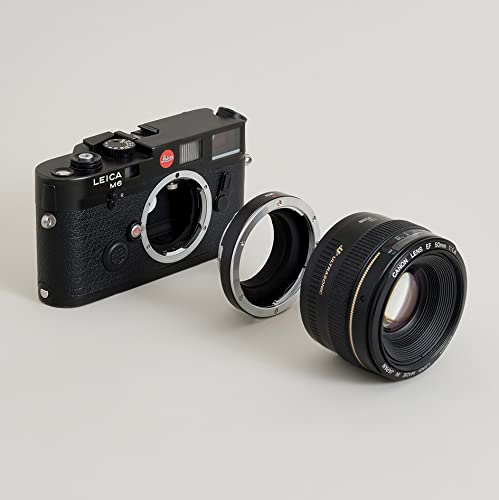 Urth Lens Mount Adapter: Compatible with Canon (EF/EF-S) Lens to Leica M Camera Body Canon EF/EF-S