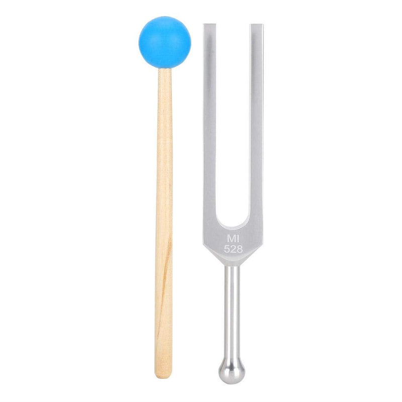 Tuning Fork, 528Hz Aluminum Alloy Wood Hearing Frequency Tuning Beautymisc Tool Set For Nursing, Medical And For Tuners Music Students Asmr Tool
