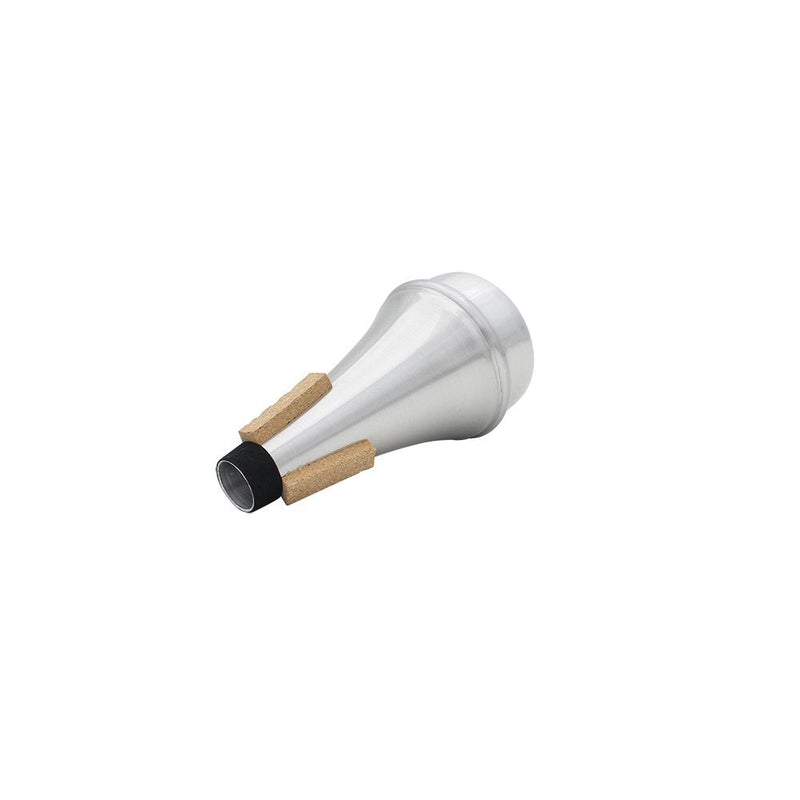 an-do-er Trumpet Straight Mute Sourdine Aluminum Alloy Silver Color