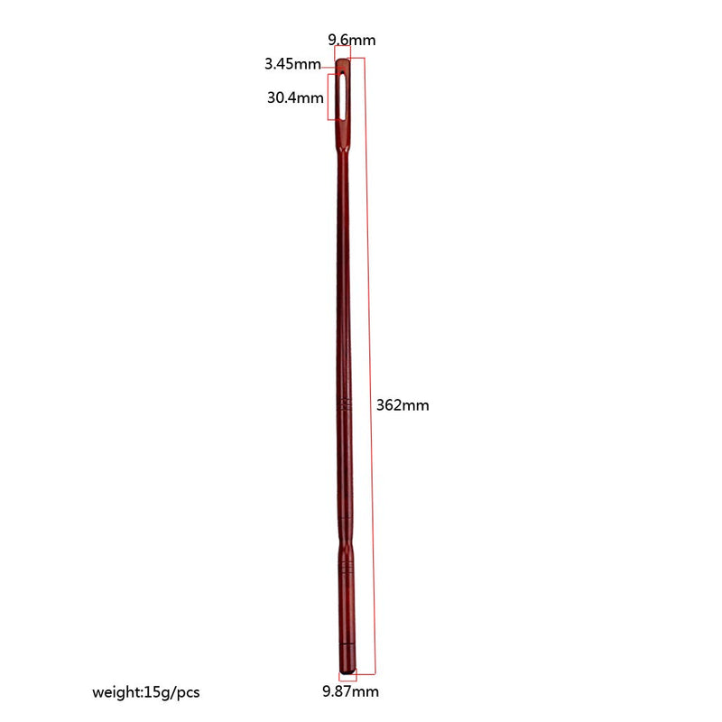 Alnicov 36cm Maple Wood Flute Cleaning Rod Stick Woodwind Instruments Accessories for Students/Beginners/Music Lover