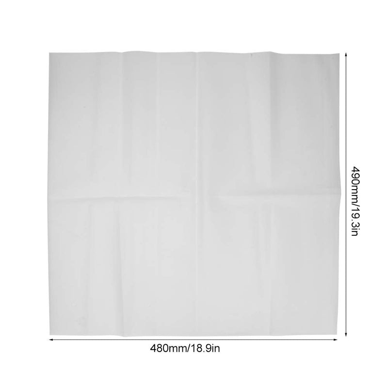 Microscope Dust Cover, 480x490mm Stereoscopic Plastic Protective Cover Case Microscope Accessories for Stereo Microscopes
