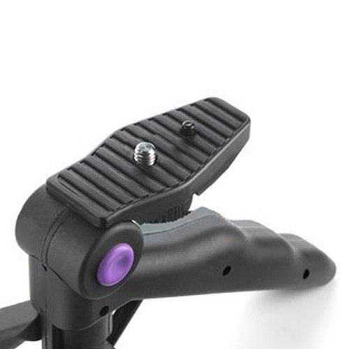 Goliton Mini Desktop Tripod Stand Stabilizer rig for iPhone Camera Flash Mic