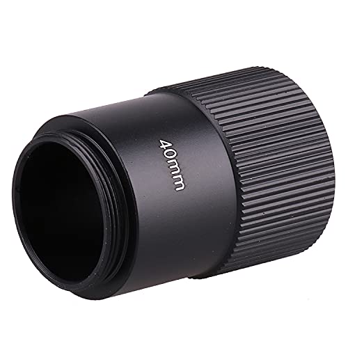 1mm 2mm 5mm 7mm 8mm 9mm 10mm 15mm 20mm 25mm 30mm 40mm 50mm Camera C-Mount Lens Adapter Ring C to CS Extension Tube for CCTV Security Cameras (40mm)