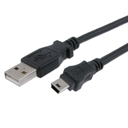 USB 2.0 a to 5-pin Mini B Cable - 10ft / 3m for Sandisk Sansa Clip 1gb 2gb 4gb