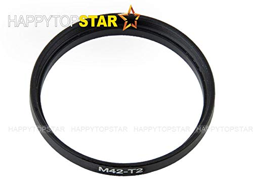 Metal M42 42mm 1mm Thread Pitch to T2 42mm 0.75mm Male to Female 42mm to 42mm Coupling Ring Adapter for Lens Filter