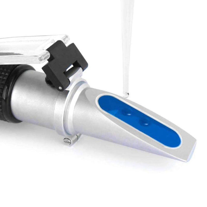 [AUSTRALIA] - Abuycs Antifreeze Refractometer for Glycol, Antifreeze, Coolant and Battery Acid, Measuring Freezing Point of Automobile Antifreeze, Urea Adblue Battery Fluid Condition Glass Water Tester ATC Tool 