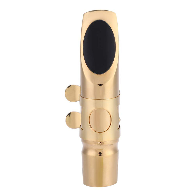 [AUSTRALIA] - Dilwe Sax Mouthpiece, EB Alto Sax Saxophone 6C Mouthpiece with Cap Pads Musical Instruments Accessory 