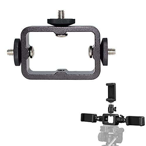 Walway Multi-Function Triple Hot Shoe Base Mount Bracket for LED Monitors Microphones Audio Recorder & Studio Flash Video Camera