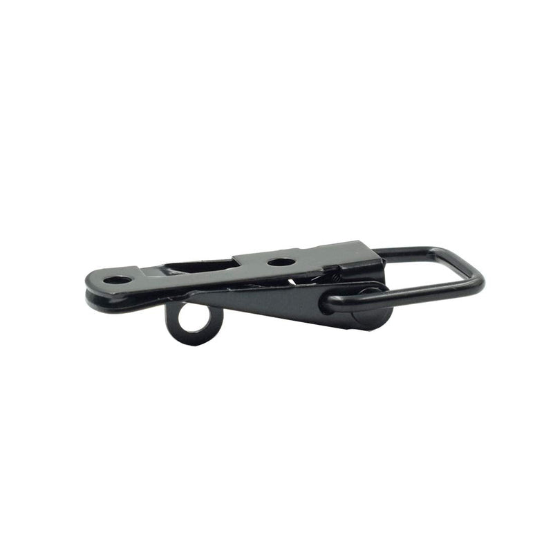 [AUSTRALIA] - Rannb Toggle Latch Mini Size Spring Loaded Latch Black - Pack of 10 Mini Size With Padlock Hole 