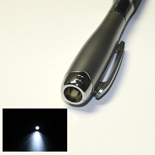 Stylus Pen [6 Pcs], 3-in-1 Universal Multi-Function Touch Screen Stylus + Ballpoint Pen + LED Flashlight for Smartphones Tablets iPad iPhone Samsung etc