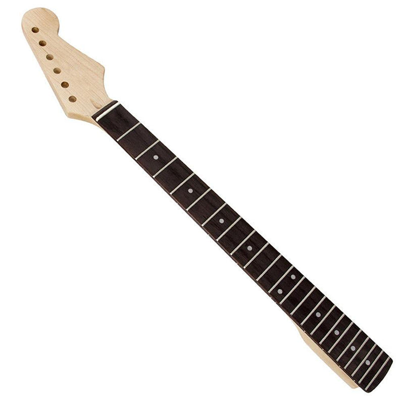 Electric Guitar Neck for Fender Stratocaster Dorsal midline Guitar Replacement 22 Fret Guitar Neck Maple Wood Fingerboard Fretboard Electric Guitar Replacement