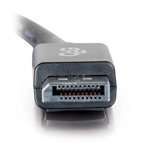 C2G Display Port Cable, 8K, Male to Male, Black, 30 Feet (9.14 Meters), Cables to Go 54425 Male to Male Cable