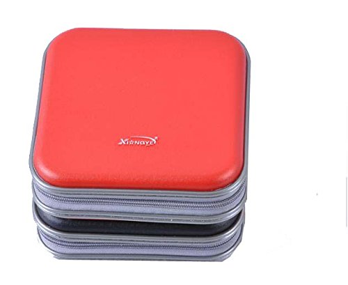 [AUSTRALIA] - Q4 Hard CD DVD Storage Holder Case for 40 Discs. Durable Travel Organizer. (Blue) Blue 