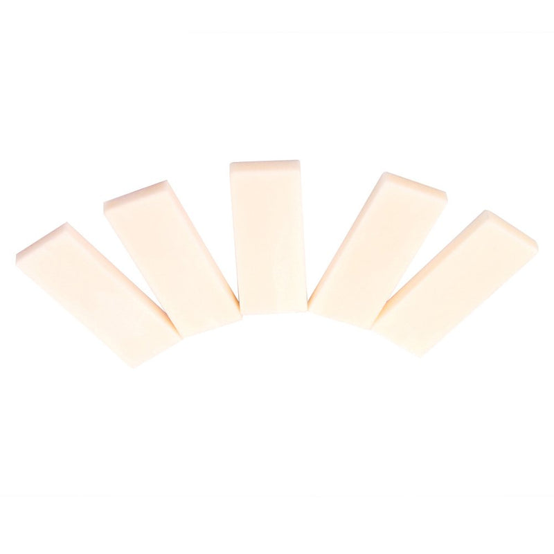 Artibetter 5PCS DIY Buffalo Bone Nut Blank for Accoustic Guitar Replacement Nut