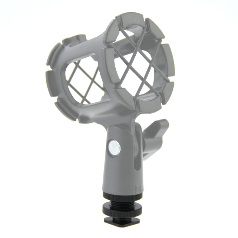 CAMVATE 5/8"-27 Male Threaded Cold Shoe Adapter to Hot Shoe for Microphone Mic Mount