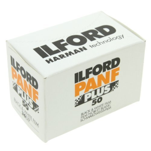 Ilford PAN F Plus, Black and White Print Film, 135 (35 mm), ISO 50, 36 Exposures (1707768) 3 PACK