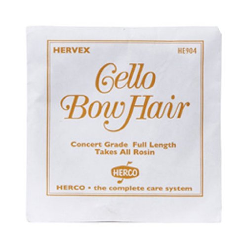 Dunlop HE904 Hervex Cello Bow Hair, Full Length