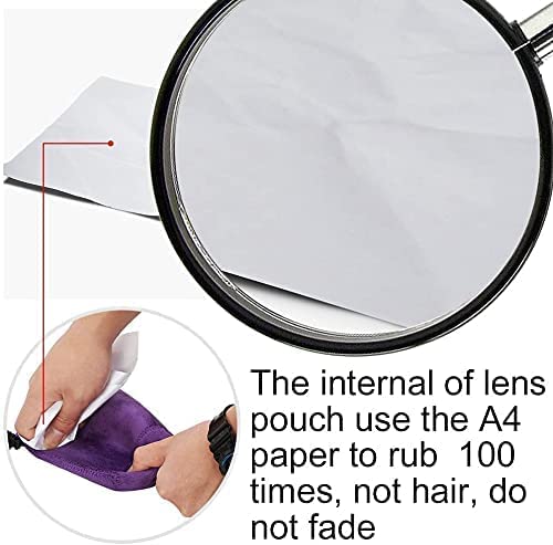 (4 Pack)Cwatcun 0.2" Thick Protective Neoprene Pouch Set for DSLR Camera Lens Canon,Nikon,Sony:Small,Medium, Large & Extra Large Soft Plush Camera Lens Bags for Pentax,Panasonic,Fuji,Tamron,Sigma lens 4 Packs