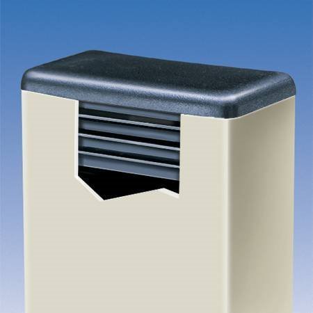 SB Distribution Ltd. SBDs (Pack of 2) 5 Inch x 2 OD Rectangular RER-2X5-10-14 Genuine CAPLUGS USA Make (125 50 mm) 10-14Ga | Hole Size (ID) L 4.74 - 4.83 W 1.74 1.83 LDPE Plugs WFlex Ridges. Black