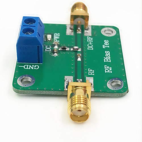 Taidacent DC Feed Bias Tee RF Microwave Bias Active Antenna Power Supply Mains DC-Blocker 10-6000MHz Amplifier DC Bias