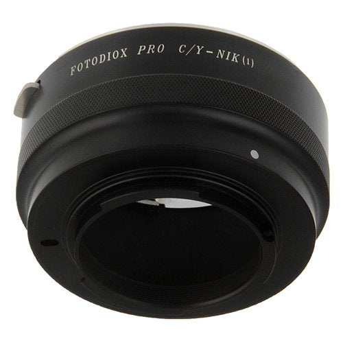 Fotodiox PRO Lens Mount Adapter, Contax Yashica (C/Y) Mount Lens to Nikon 1-Series Camera, fits Nikon V1, J1 Mirrorless Cameras, CY-Nik(1) PRO Contax/Yashica