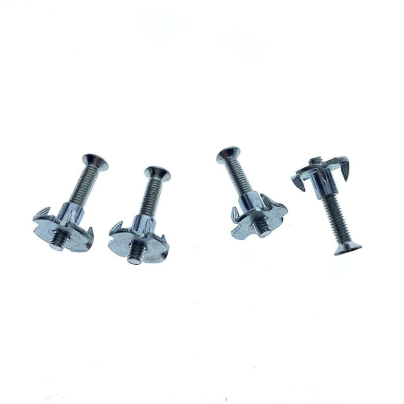 KAISH Pack of 20 Guitar AMP Handle Bolts Guitar Amplifier Handle Nuts and Screws 20-Pack Handle Screws & Nuts