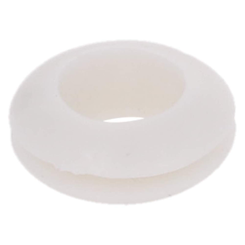 [AUSTRALIA] - Aicosineg 50Pcs Rubber Grommets Wire Protector Oil Resistant Armature Rubber Grommet 14mm Inner Dia Oil Resistant Armature Rubber Grommets for Wiring Cable White 