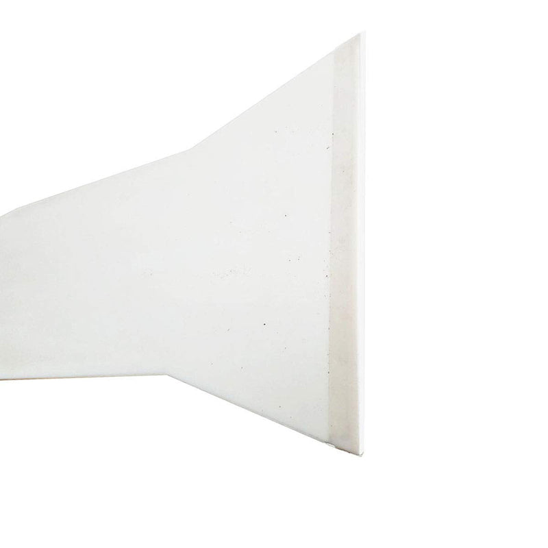 Auto Bulldozer Squeegee for Vehicle Rear Front Windshield Foil Film Wrapping Tools Car Window Snow Ice Scrubber Tint Tools (Flat Edge) White
