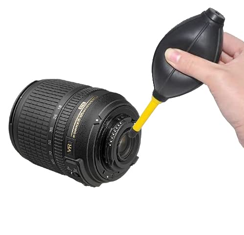 Dust Cleaner Blower and Blower with Brush Kit for Sony, Nikon, Canon, Pentax, Olympus & More Camera & Camcorders Brush and Blower