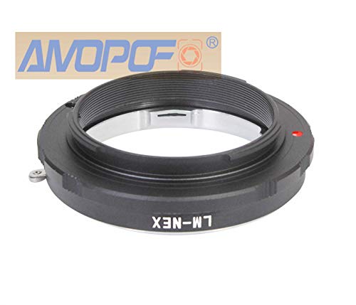 LM to NEX Lens Adapter, Compatible with for Leica M LM, Zeiss ZM, Voigtlander VM Mount Lens to for Sony E Camera A6300,A7,A7R, A7II,A7S,A7M2,NEX-7,NEX-6,NEX-5,NEX-3 Leica M to NEX Lens adapter