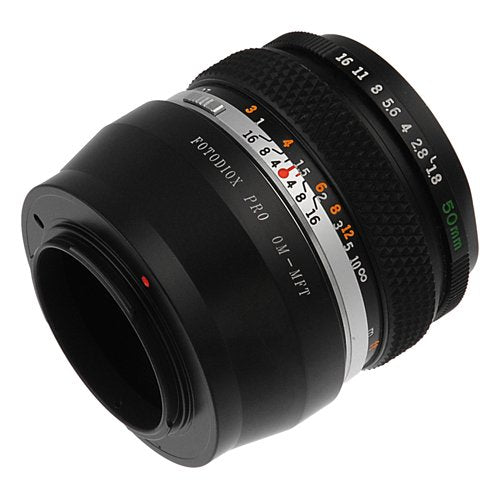 [AUSTRALIA] - Fotodiox Pro Lens Mount Adapter, 35mm Olympus Zuiko Lens to Olympus and Panasonic Micro Four Third (MFT) Cameras, OM-M4/3 Pro 