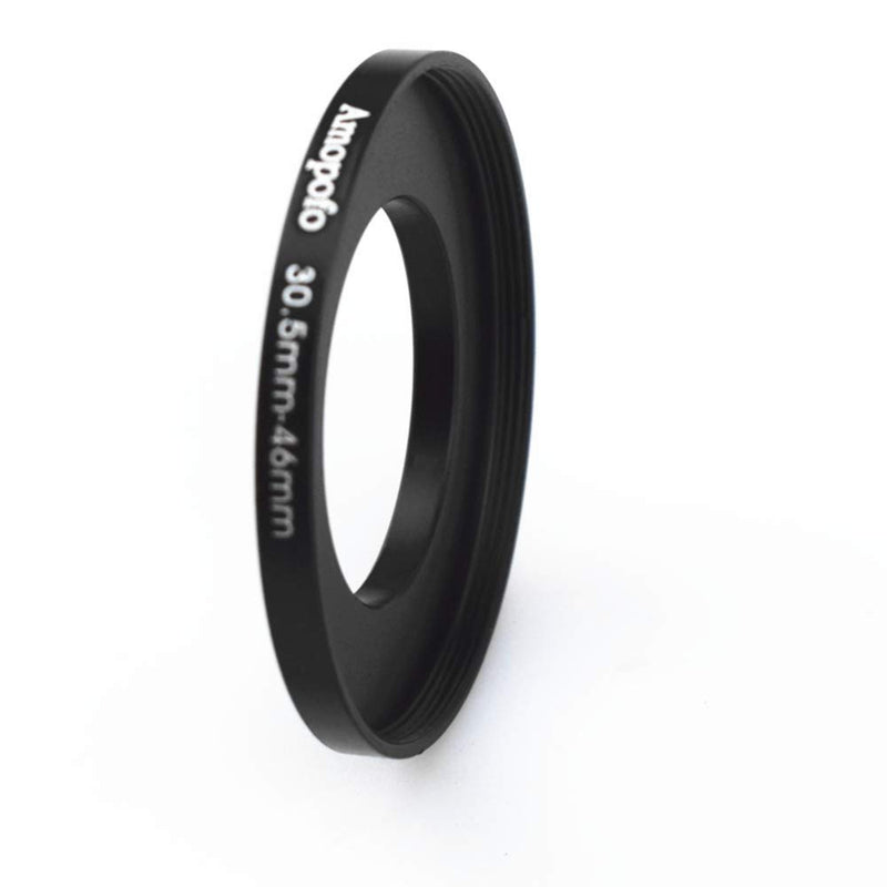 30.5mm to 46mm Camera Filters Ring Compatible All 30.5mm Camera Lenses or 46mm UV CPL Filter Accessory,30.5-46mm Camera Step Up Ring 30.5 to 46mm Step Up Ring Adapter