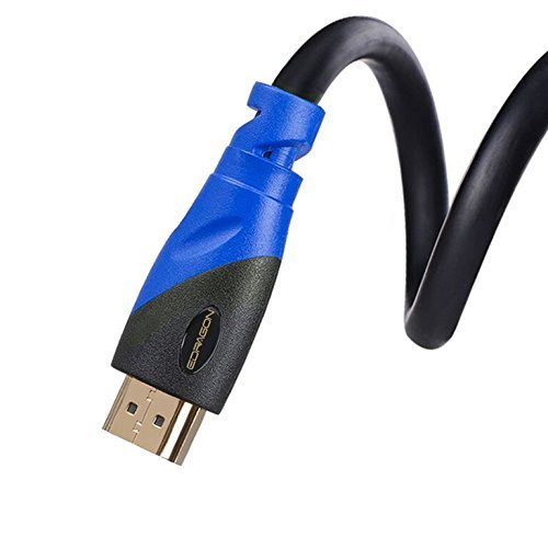 30ft (9.1M) High Speed HDMI Cable Male to Male with Ethernet Black (30 Feet/9.1 Meters) Supports 4K 30Hz, 3D, 1080p and Audio Return ED83951 (2 Pack) 30 Feet 2 Pack