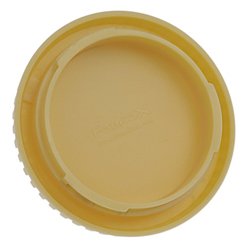 Fotodiox Cap-Body-EOS-Gold Designer Body Cap for All Canon EOS EF & EFS Camera44; Gold