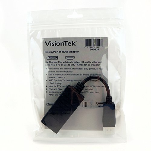 VisionTek DisplayPort to HDMI Active Adapter (M/F) - 900637