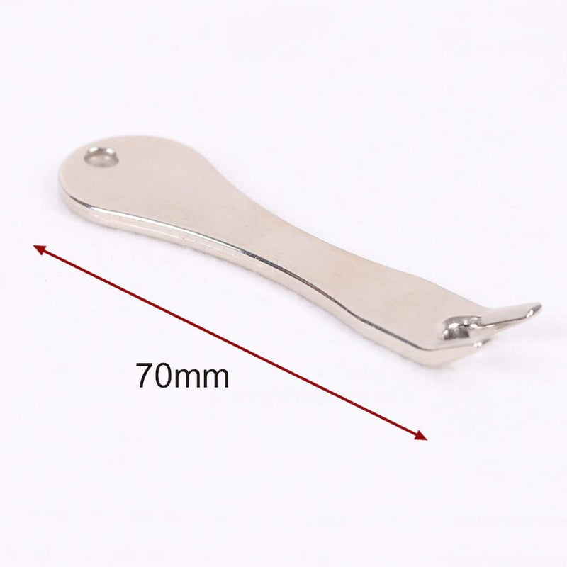 Guitar Bridge Pin Puller Removal Tool,Acoustic Bridge Pin Puller,Guitar Bridge Pins Puller String Peg Pulling Removal Stainless Steel Extractor Luthier Tool for Acoustic Guitar 1PCS