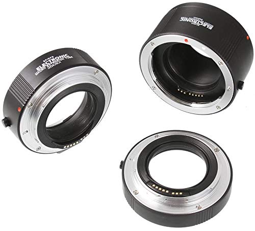 Foto4easy Macro AF Auto Focus Automatic Extension Tube Ring 13mm 20mm 36mm Set for Kenko Canon EF EF-S Lens