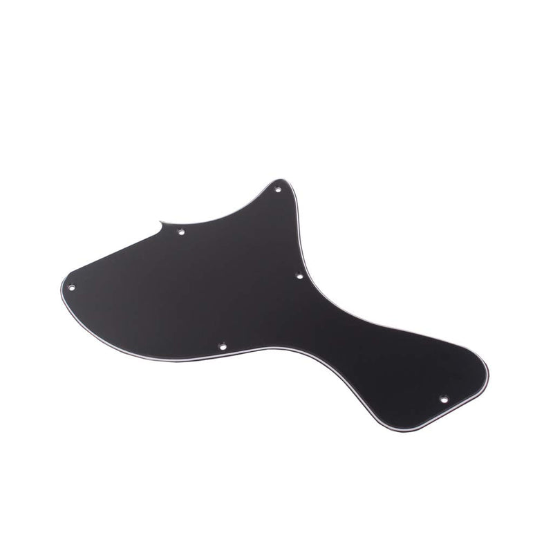 Alnicov Black Les Paul Junior Pickguard for Gibson Les Paul LP Gtuitar