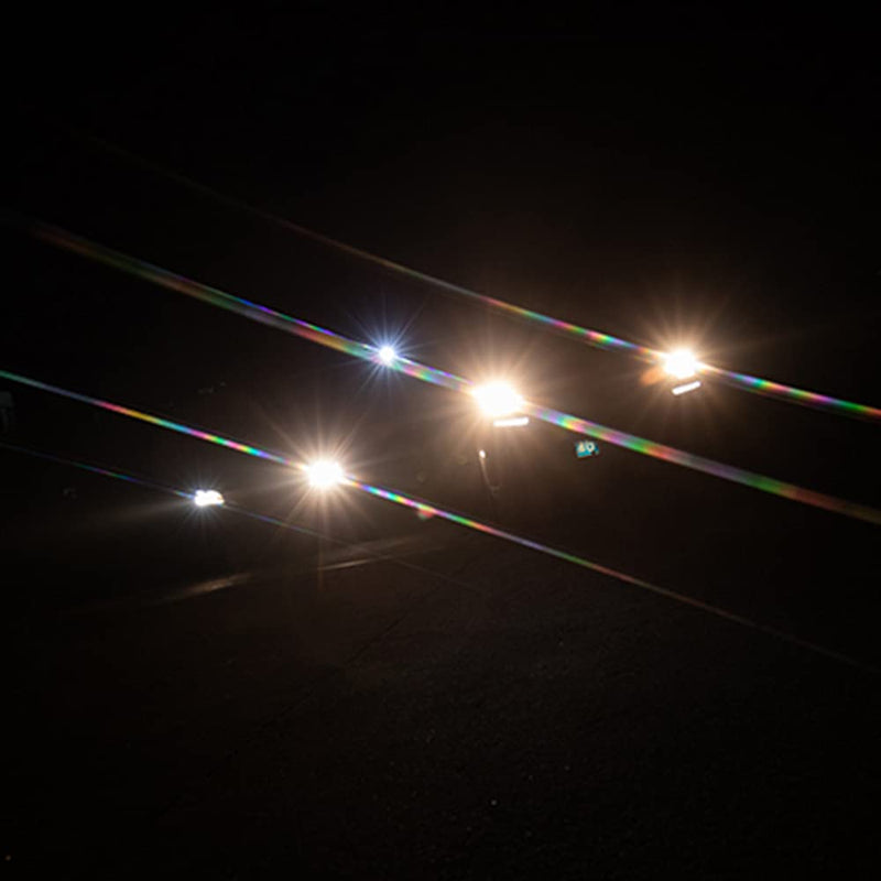 KOGJAERS Lens Filter 77mm Rainbow Flare Starlight Filter Effect Special Effects Filter Photography Filter Accessories Rainbow linear flares