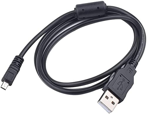 Replacement Camera Transfer Data Sync Charging Cable Cord Compatible with Sony Cybershot Cyber-Shot DSCH200, DSCH300,DSCW370,DSCW800,DSCW830,DSC-H200,DSC-H300,DSC-W370,DSC-W800,DSC-W830 Digital Camera