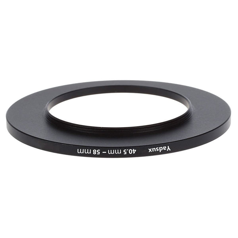 40.5mm to 58mm Step Up Ring, for Camera Lenses and Filter,Metal Filters Step-Up Ring Adapter,The Connection 40.5MM Lens to 58MM Filter Lens Accessory,Cleaning Cloth with Lens 40.5mm to 58mm