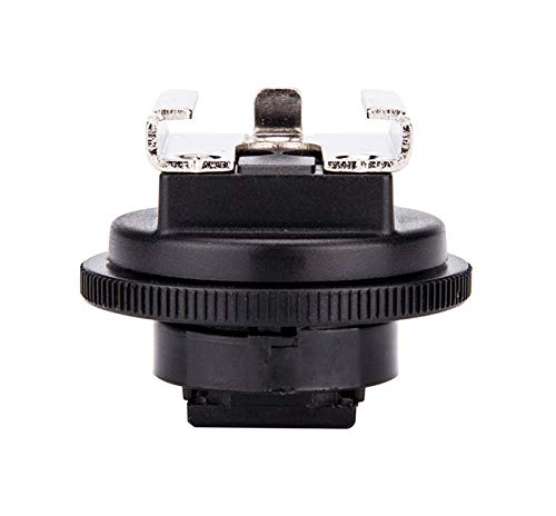 JJC MSA-2 Sony's Active Interface Shoe (AIS) to Universal Shoe Adapter, AIS Shoe Mount Adapter, fits Sony HDR-CX560 CX550V XR200V XR550V HC5 HC7 HC96 HC9 SR12 SR11 SR10D SR82C SR7 SR65 SR5C SR5 SR220