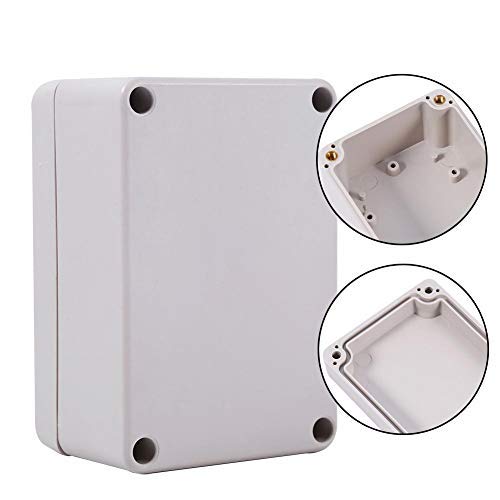 Junction Box IP66 Waterproof Dustproof Thermoplastic ABS Junction Box Wire Connection Electrical Project Outdoor Enclosure(98 x 66 x 48mm)