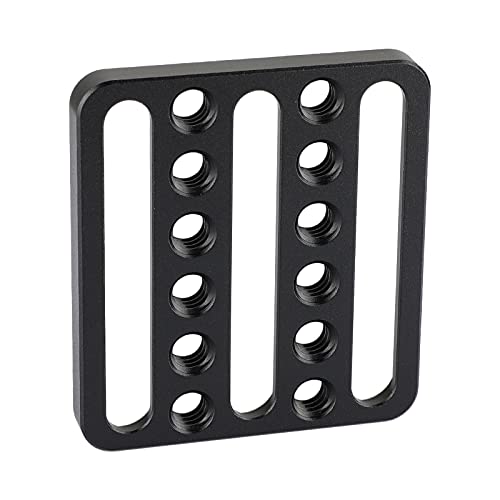 CAMVATE Universal Cheese Plate with 1/4"-20 Mounting Points for Photographic Accessory - 2824