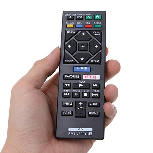 Replacement RMT-VB201U Remote for Sony Blu-ray DVD Player BDP-S1700CA BDP-S3700