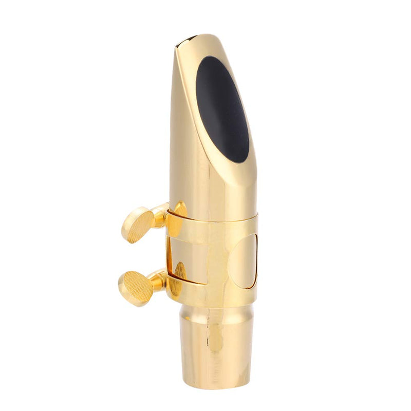 Alto Sax Mouthpiece Saxophone 8C Mouthpiece with Cap Pads for Alto Saxophone Saxophone Parts