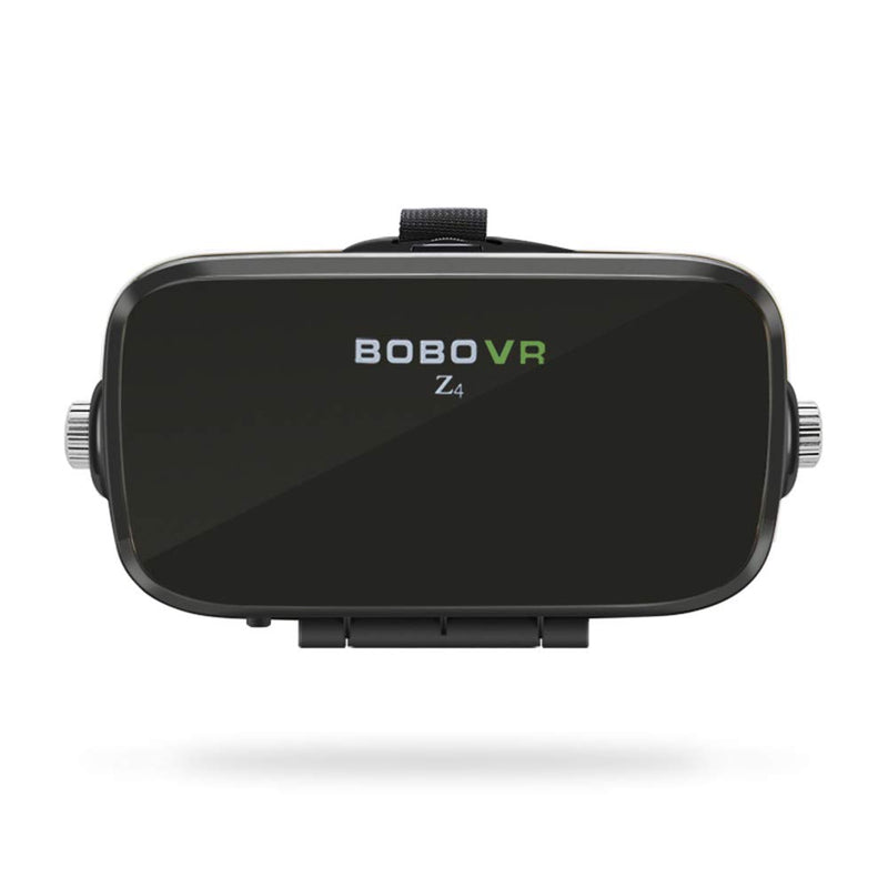 BOBOVR Z4 Virtual Reality Headset, 3D Glasses 120°FOV Adjustable Focal Length Stereo Headphone VR for 4.0-6.0 inch Smartphone (Black Z4) Black Z4