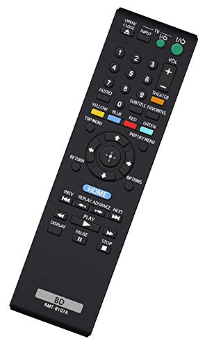 New RMT-B107A Remote Replaced for Sony BLU RAY DVD Player BDP-S570 BDP-S370 BDP-BX37 BDPBX57 BDP-S270 BDP-S470