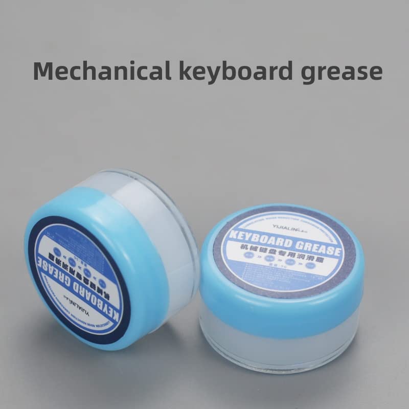 HEGAPOJA Mechanical Keyboard Cleaning and Maintenance Tool Kit - 7-Piece Set with keycap Remover and 5g Keyboard Grease